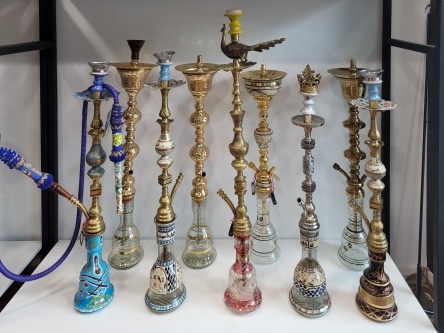 Shisha Pipes at Lux Gallery in Ryde