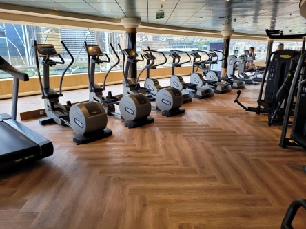 The Gym on MSC Poesia