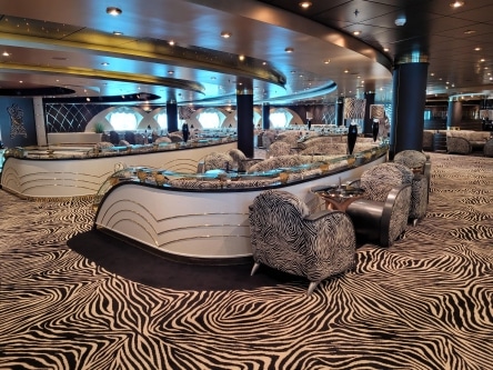 The Zebra Lounge may make you cross-eyed