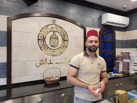 Bekdash for traditional ice cream in Amman