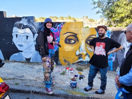 Street artist of Amman