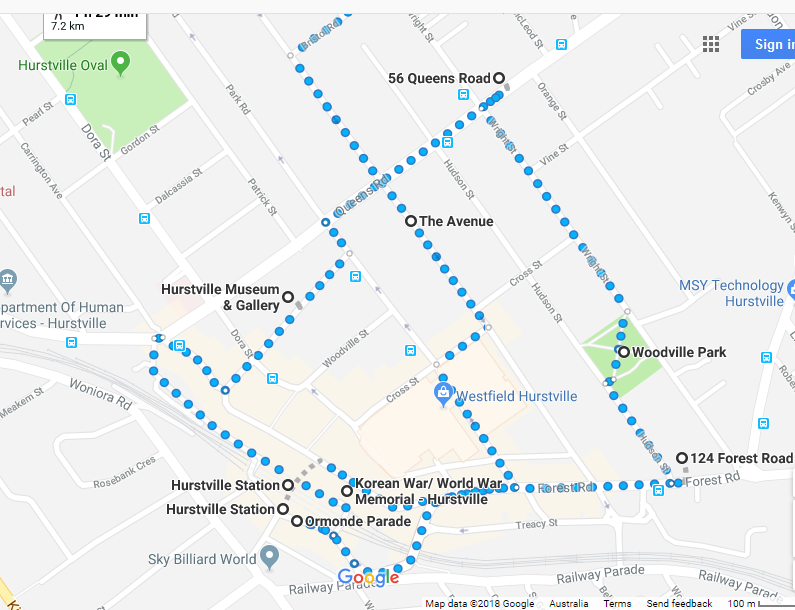 Hurstville Map Walk