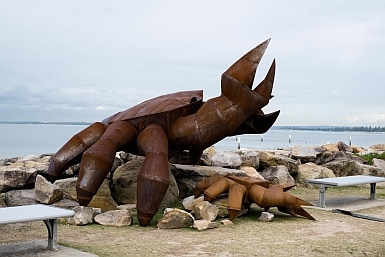 Crab Sculpture Brighton