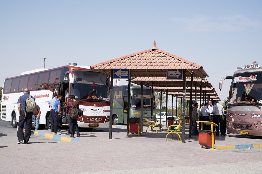 Bus Station in Iran