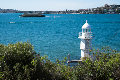 Manly Ferry and Bradley's Head Lighthouse