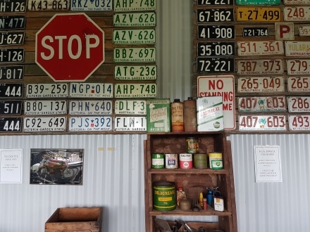 Registration Plates from all over the world and Old Oil Cans for collectors 