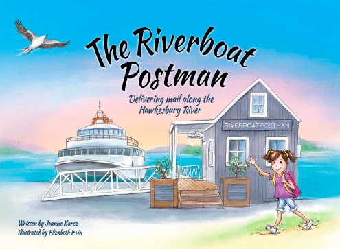 Cover of Riverboat Postman Children's book 