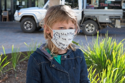 Nine year old environmentalist