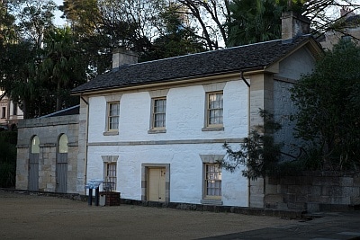 Cadman's Cottage on the Foreshore of Circular Quay